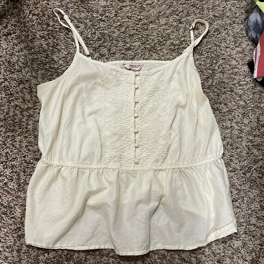 crème colored nice dress top